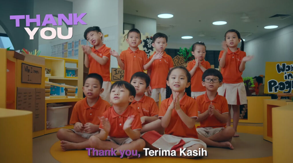 My First Skool’s original song aims to instil gratitude in children