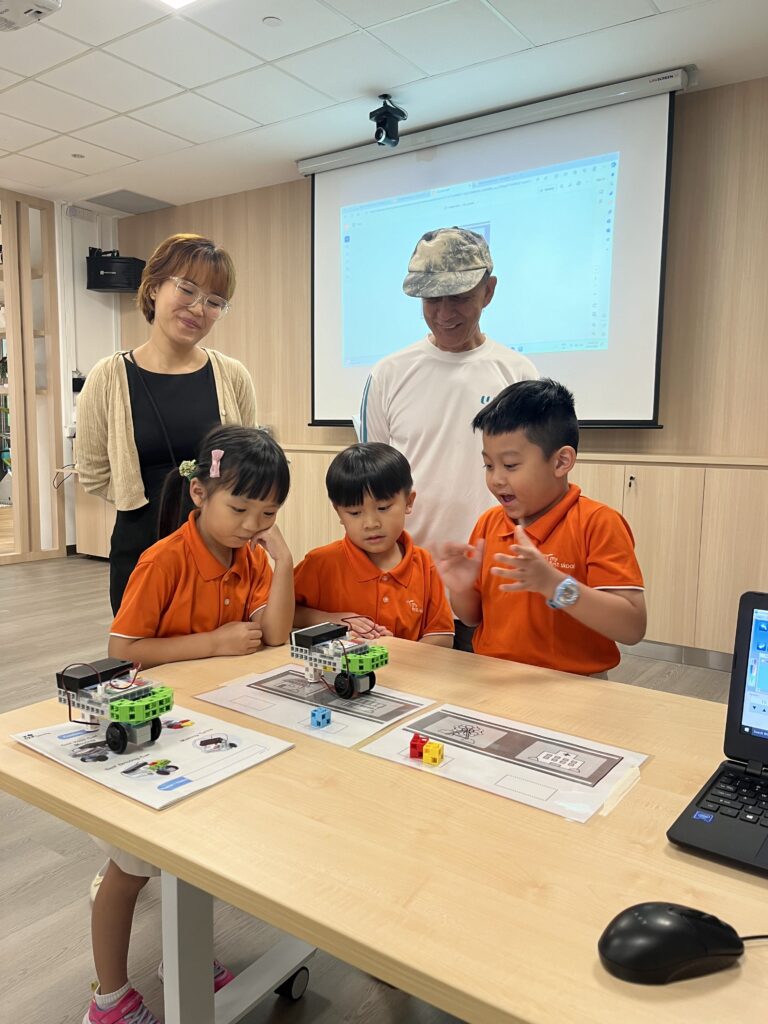 My First Skool Children and Kampung Admiralty Seniors Connect through Innovative Intergenerational Coding and Robotics Programme
