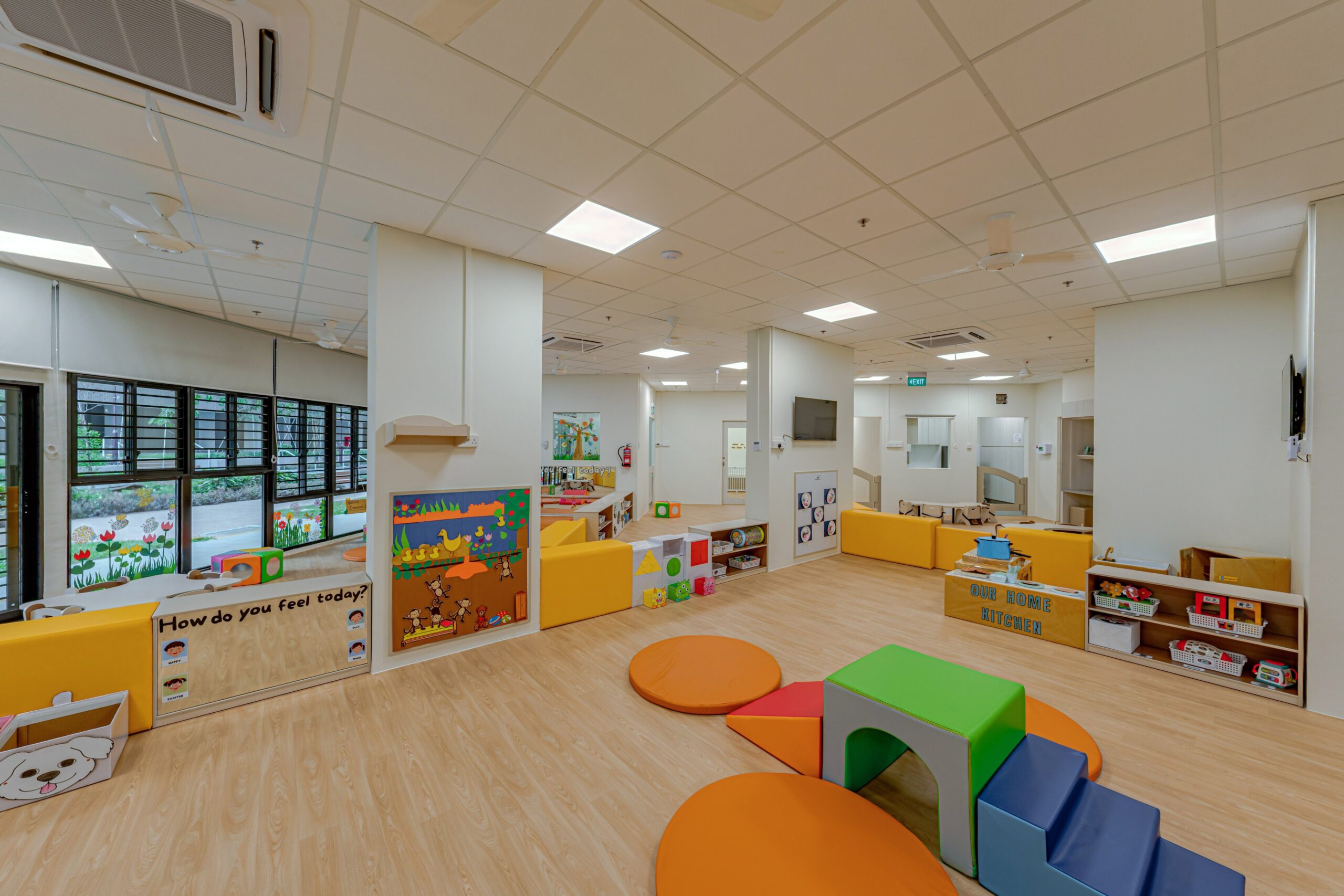 My First Skool infant classroom discovery layout
