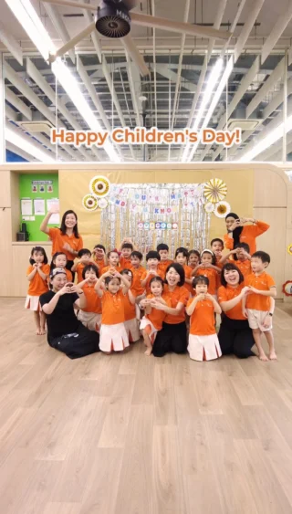 Image 61: We couldn’t stop at just one Children's Day celebration for our little ones! This time, we made it extra special with a remastered version of the “If You’re Happy and You Know It!” song— in both English and Chinese by Ms Lim Sau Hoong, an award-winning Creative Director, for our event! 🎶✨ Besides being a Creative Director/Consultant, Ms Lim’s portfolio and awards include the Visual Advisor for the 2008 Beijing Olympics, a Golden Horse nominee for best image design, Presidential Design Awards Winner and awards from Cannes, D&AD, Clio, New York Festival, London International and more. Ms Lim was also one of the five exceptional NUS Faculty of Arts and Social Sciences (FASS) alumni from diverse backgrounds at the 2020 FASS Distinguished Arts and Social Sciences Alumni Awards, an award that recognizes individuals who have left their distinct mark in the wide-ranging fields that they serve. From joyful sing-alongs and creative activities in the classroom to outdoor fun at Zhenghua Park, our children from My First Skool at 6 Segar Road indeed had a memorable and fun day! 🧡 The song was also sung by children at all 160 My First Skool centres during their Children's Day celebration. We hope you enjoyed yourselves. Happy Children's Day! 🎉 #MFS #MyFirstSkool #TheMFSExperience #childrensday #childrensg
